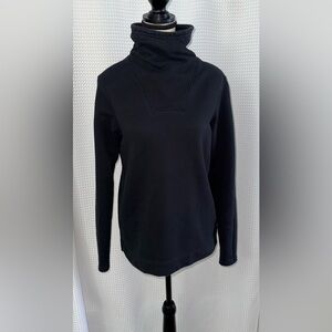 The North Face black‎ funnel neck pullover sweater size small